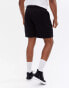 New Look relaxed fit shorts with clip belt in black