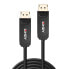 Фото #2 товара Lindy 30m Fibre Optic Hybrid DP 2.0 UHBR10 Cable, 10 m, DisplayPort, DisplayPort, Male, Male, 7680 x 4320 pixels