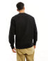 Фото #9 товара River Island New York crew neck sweatshirt in black