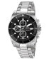 Фото #1 товара SECTOR Herren Armbanduhr Chronograph 450 43MM CHR BLACK DIAL BR SS