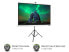 Фото #2 товара Acer T82-W01MW Projection Screen (82.5” - 16:10 - Tripod) - Manual - 2.1 m (82.5") - 174 cm - 109 cm - 16:10 - White