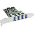 Фото #2 товара InLine USB 3.0 + SATA Host Controller PCIe 4x USB 3.0 + 2x SATA 6Gb/s