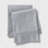 Фото #1 товара Standard 800 Thread Count Solid Performance Pillowcase Set Light Gray -