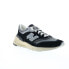 Фото #4 товара New Balance 997R U997RHC Mens Black Suede Lace Up Lifestyle Sneakers Shoes
