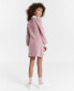 Big Girls Collard Fit & Flare Sweater Dress