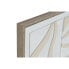 Фото #4 товара Картина Home ESPRIT Абстракция Скандинавский Белый Бежевый 83 x 4,5 x 83 cm (2 штук)
