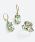 Mint Julep Quartz (12-3/8 ct. t.w.) & Diamond (3/8 ct. t.w.) Drop Earrings in 14k Gold