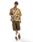 COLLUSION boxy skater shirt with branding detail in graffitti print Graffiti-Print, XS - Chest 36 - фото #4