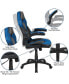 Фото #12 товара Gaming Desk And Racing Chair Set With Headphone Hook, And Monitor Stand