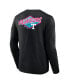 ფოტო #3 პროდუქტის Men's Black Tennessee Volunteers Spring Break Long Sleeve T-Shirt