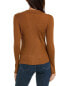 Фото #2 товара To My Lovers Button Front Sweater Women's Brown S/M