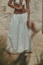 Фото #8 товара Объемная юбка миди из нейлона ZARA