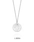 Silver necklace sign Libra Horoscopo 61014C000-38L