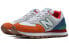 New Balance NB 574 低帮 跑步鞋 男女同款 桔红白 / Кроссовки New Balance NB 574 ML574DRU 43 - фото #3