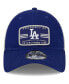 Фото #3 товара Men's Navy Los Angeles Dodgers Property Trucker 9Twenty Snapback Hat