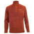 TRANGOWORLD Qoruq 45 half zip fleece anthracite / orange, 2XL - фото #1