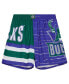 Men's Purple, Hunter Green Milwaukee Bucks Jumbotron 3.0 Shorts Purple, Hunter Green, XL - фото #2