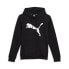 Фото #1 товара Puma Essentials Cat Logo Pullover Hoodie Womens Black Casual Outerwear 68098001