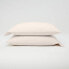 Фото #1 товара King Jersey Solid Pillowcase Set Natural - Casaluna
