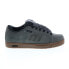 Etnies Kingpin 4101000091031 Mens Gray Suede Skate Inspired Sneakers Shoes