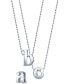 Фото #5 товара Alex Woo little Letter by Initial Pendant Necklace in Sterling Silver