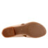 Фото #7 товара Trotters Nina T2226-130 Womens Beige Wide Leather Heeled Sandals Shoes 9.5