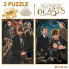 EDUCA BORRAS 2X500 Pieces Fantastic Beasts Wooden Puzzle