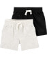 Baby 4-Pack Pull-On Shorts Set 18M