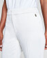 ფოტო #6 პროდუქტის Women's Cropped Elastic-Back Sloane Ankle Pants