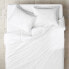 Фото #2 товара King/California King Heavyweight Linen Blend Comforter & Sham Set White -