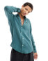 Фото #1 товара Lee leesure cotton shirt in dark green