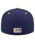 Фото #2 товара Men's Navy Wisconsin Timber Rattlers Theme Night Brewers Sunday 59FIFTY Fitted Hat