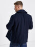 Фото #3 товара Selected Homme wool mix peacoat in navy