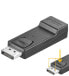 Фото #1 товара Wentronic DisplayPort/HDMI Adapter 1.1 - gold-plated - DisplayPort - HDMI - Black