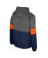 ფოტო #3 პროდუქტის Men's Charcoal Auburn Tigers Miles Full-Zip Jacket