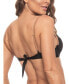 ფოტო #2 პროდუქტის Women's Contrast Detail Underwire Bikini Top