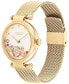 Women's Cary Gold Tone Mesh Bracelet Watch 34mm