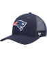 ფოტო #1 პროდუქტის Men's Carhartt x Navy New England Patriots MVP Trucker Snapback Hat