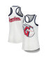 Фото #1 товара Women's White Cleveland Guardians Tater Tank Top