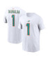 ფოტო #1 პროდუქტის Men's Tua Tagovailoa White Miami Dolphins Player Name and Number T-shirt