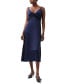 Women's Ennis Lace-Trim Satin Dress