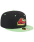 Фото #4 товара Men's Black Nashville Sounds Theme Nights Nashville Hot Chickens 59FIFTY Fitted Hat