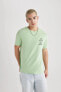 Erkek T-shirt Mint Yeşili B5515ax/gn1133
