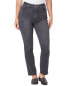 Paige Accent Dark Magnet Ultra High Rise Straight Jean Women's