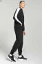 Erkek Eşefman Takımı Tricot Suit Unisex Eşofman Takım 677428-01 Siyah