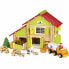 Playset Jeujura My Wooden Farm 180 Предметы