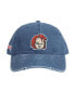 Фото #2 товара Men's Chucky Face With Distressed Logo Adult Denim Baseball Cap