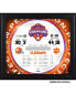 Фото #1 товара Clemson Tigers College Football Playoff 2018 National Champions Framed 15" x 17" Collage