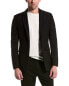 Фото #1 товара Burberry Tailored Wool & Mohair-Blend Blazer Men's Black 52