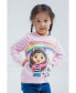 ფოტო #2 პროდუქტის Pandy Paws Girls Fleece Fur Sweatshirt Toddler |Child